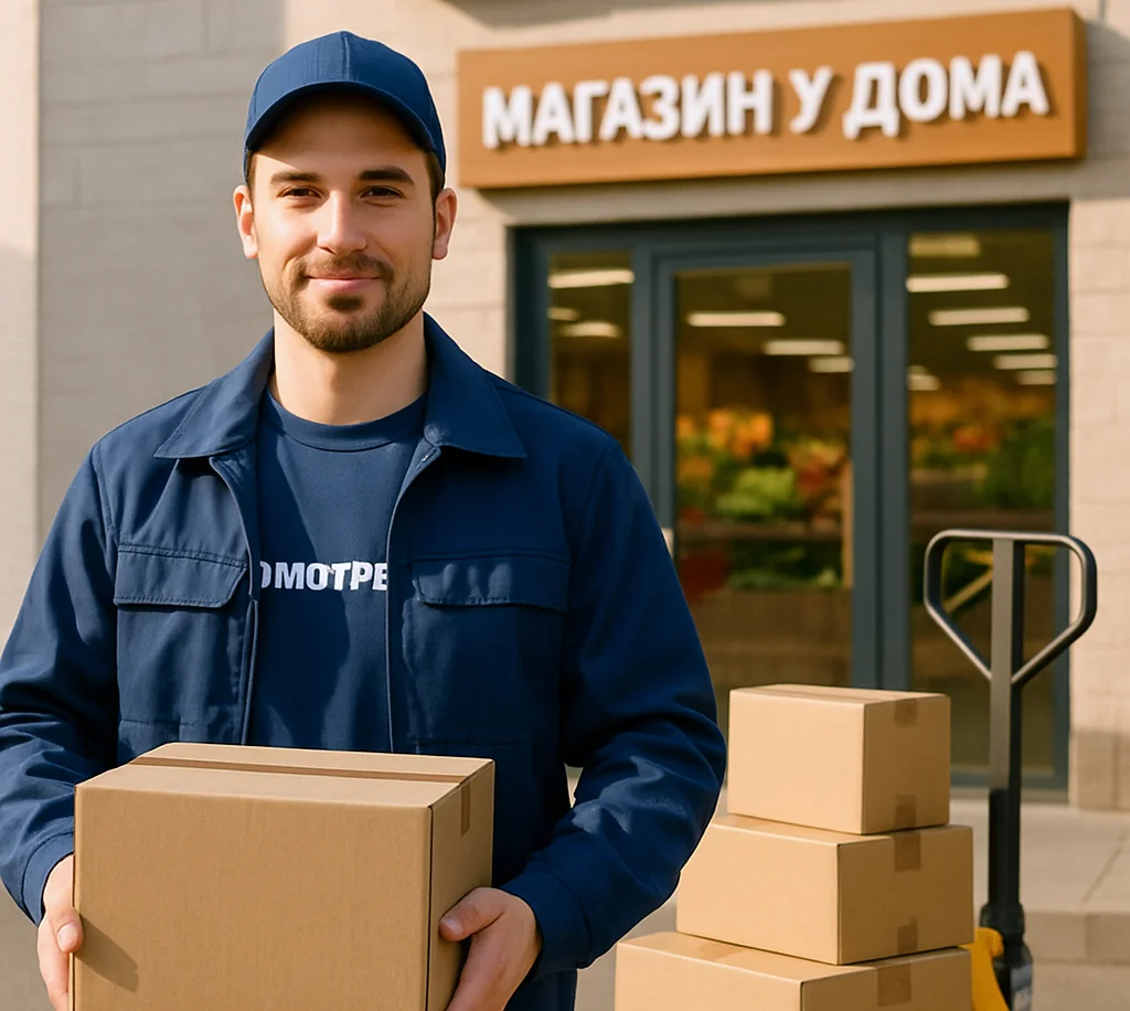 Доставка продуктов в магазины